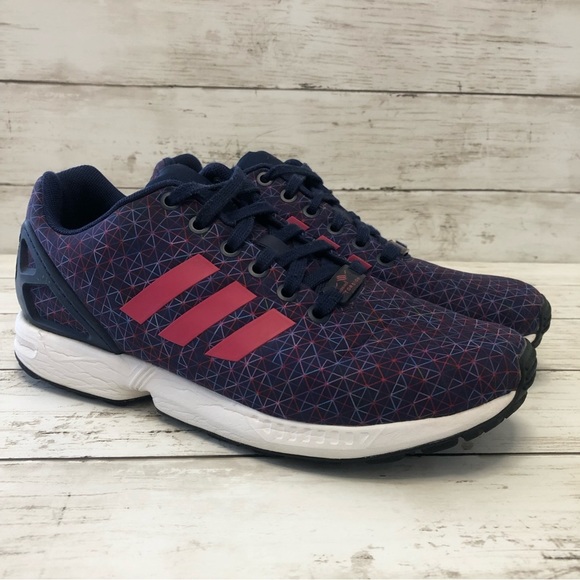 Adidas ZX Flux Torsion Women’s Purple Sneakers Size 7 1/2 - Picture 2 of 12